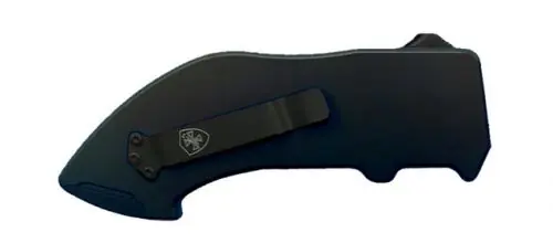 Templar Knife Squire Utility OTF Razor Plain 137mm Aluminum Handle Black Anodized - New Arrival