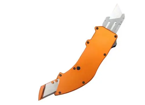 Now Available | Templar Knife Squire Utility OTF Razor Plain Orange Anodized