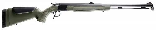 Shop Online | CVA Optima PR2048N .50 Black Nitride Fluted Barrel OD Green Synthetic Black Powder Rifle