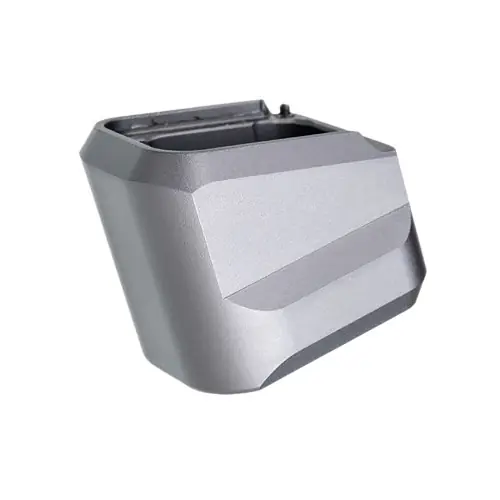 Tyrant CNC TDVP9MAGEXGREY 5rd Magazine Extension Base Pad Fits H&K VP9/VP40/VP30 Grey Aluminum | Direct From Manufacturer