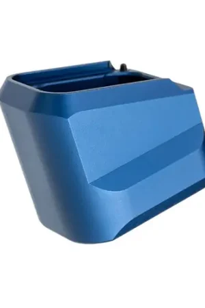 Best Value - Tyrant Designs CNC LLC TDVP9MAGEXBLUE +5 Magazine Extension Blue Aluminum