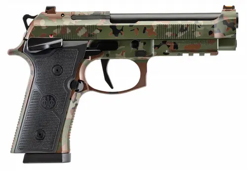 Popular Pick - Beretta 92XI Full Size Single Action Only 9mm Flectarn Camo Pistol