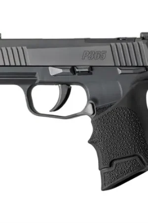 Fast Shipping - Hogue Overmolded Rubber Magazine Extended Base Pad for SIG P365 and P365-380 10-Round Black