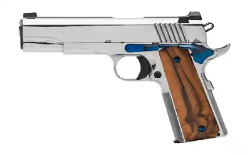 Low Stock - Standard Manufacturing 1911 Competition .45 ACP Nickel Pistol
