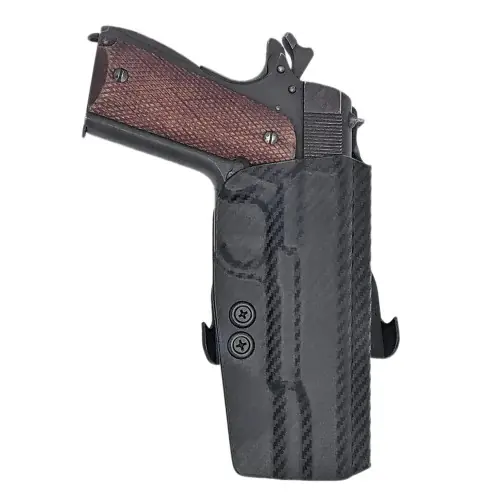 Rounded Gear CEX19115NRCFRHOWBPDL OWB Paddle Holster Black Carbon Fiber Kydex - Hot Deal