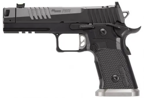 Buy Direct - SIG Sauer P211 GTO MACH3D Compensator 9mm Blue/Black Pistol