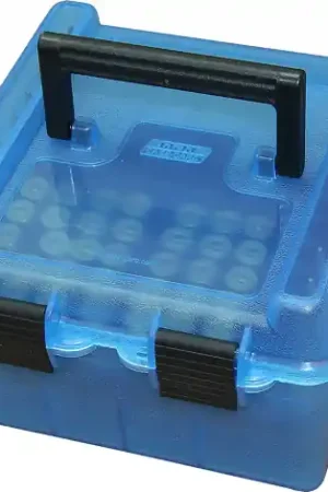 Super Sale | MTM Case-Gard CASE-GARD R-100 Deluxe Ammo Box Blue Polypropylene