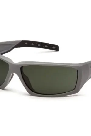 Hassle-Free Returns - Pyramex Overwatch Shooting Glasses Grey w/Grey Anti-Fog Lens