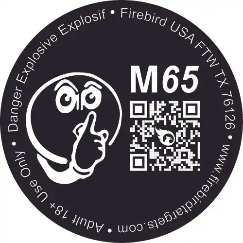 Great Value - Firebird USA M65 Moderated 65mm Exploding Targets