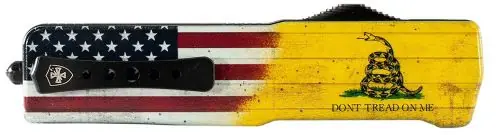 Latest Arrival - Templar Knife SZDTOM321 Premium Weighted Don't Tread On Me Small 3in OTF