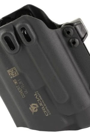 Crucial Concealment Covert IWB Universal Fit 1400 Ambidextrous Holster for Streamlight TLR-1 / TLR-1 HL Matte Black - Popular