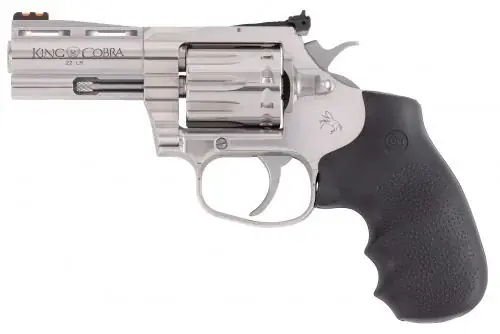 Shop Today - Colt King Cobra 3-Inch .22 LR Semi-Polish Stainless Revolver
