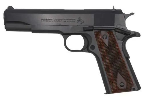 Colt Government Classic Series 70 .38 Super Royal Blue Pistol - Best Seller