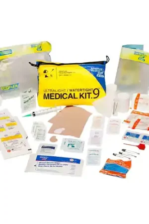 Adventure Medical Kits Ultralight/Watertight Medical Kit .9 First Aid Waterproof | Act Fast