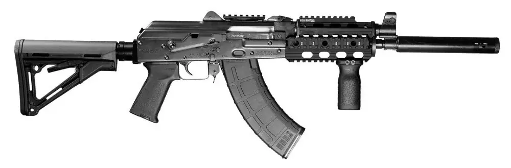 Extra Savings - Zastava Arms ZPAP92 CTR Stock 7.62x39mm Blue/Black Rifle