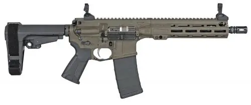 LWRCI IC DI Pistol SBA3 Brace 10.5 Inch 5.56 NATO Patriot Brown Pistol | Sale