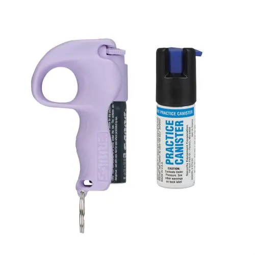 Sabre Quick Grip Pepper Spray Twist Lock Lavender - Save Now