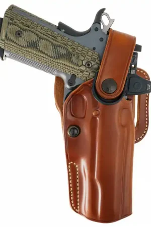 Galco APO212R 1911 Holster With/Without Rail Round Tan | Direct From Manufacturer