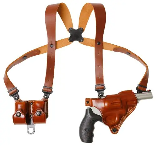 Best-Selling - Galco Miami Classic II Shoulder System Tan Steerhide