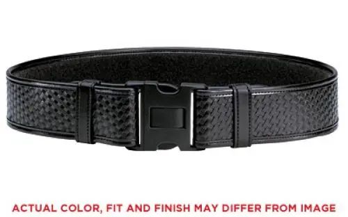 Bianchi 7950 Duty Belt 2.25in Basket Weave Duraskin Black - Price Drop