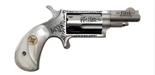 Newly Added - North American Arms NAA-22M Mini Revolver .22 WMR Stainless/Silver Revolver