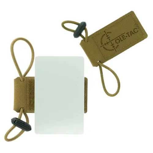 COLE-TAC Cheat Sheet V2 DOPE Card Black Coyote - Today Only