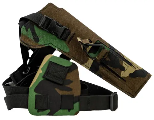 Ready to Ship - COLE-TAC Varmint Wrangler VW106 Pistol Holder M81 Woodland Right Hand
