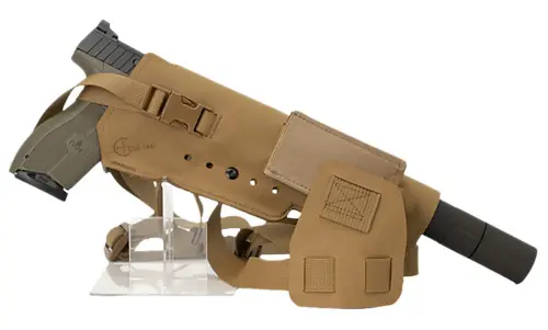 COLE-TAC Varmint Wrangler XL (VWX104) Coyote Brown Left Hand - Latest Arrival