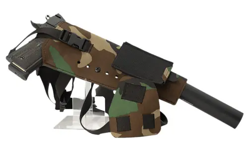 Cole-Tac Varmint Wrangler XL Left Hand M81 Woodland - Available to Order