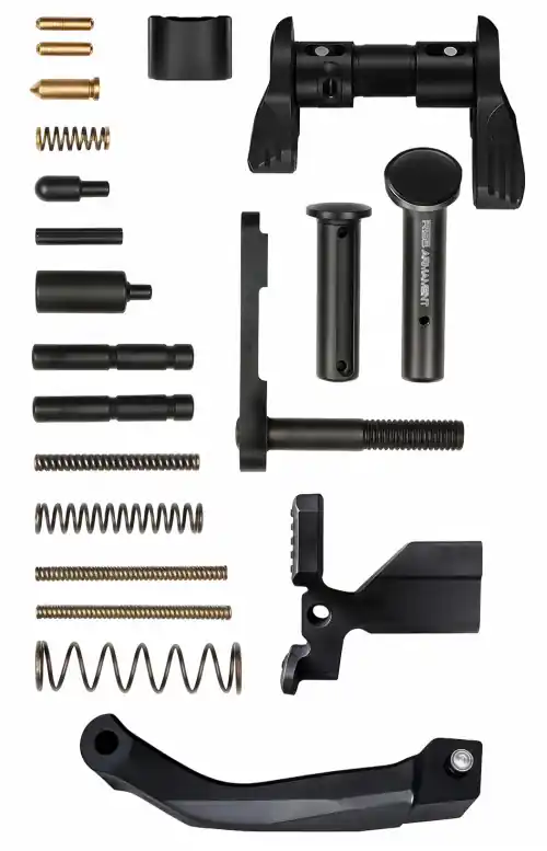 Rise Armament Premium Lower Parts Kit Black | Last Chance