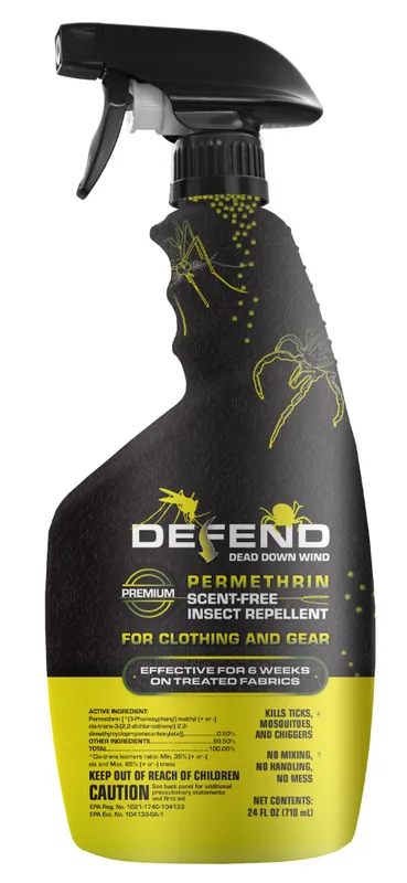 Dead Down Wind DEFEND Permethrin Clothing Spray | Top Pick