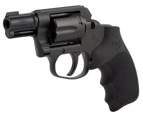 Colt Cobra Snub-Nose .38 Special +P Black PVD Revolver - Ending Soon