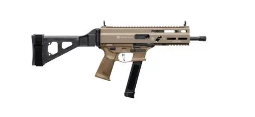 Ready to Order | Grand Power Stribog SP9A3G Roller Delayed 9mm Flat Dark Earth Pistol