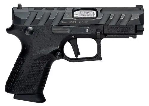 Highly Rated - Global Ordnance Q1S Compact 9mm Black Pistol