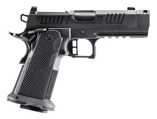 Alpha Foxtrot AF1911 Romulus Compact 9mm Black Polished DLC Pistol | High Quality