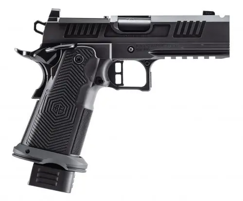 Alpha Foxtrot AF1911 Romulus Ported Bull Ramped MOS Optic Ready 9mm Black DLC Satin Pistol - Newly Listed