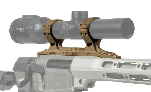 Q LLC AUS Mount 30mm Direct Mount Flat Dark Earth - Exclusive Offer