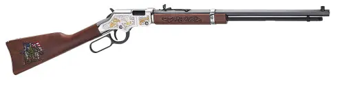Henry Repeating Arms H004MC2 Spirit of the Corps Edition .22 LR Brass Rifle - Top Seller
