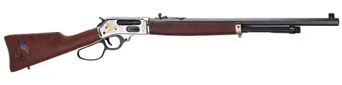 Henry Repeating Arms Spirit of the Corps Limited Edition .45-70 Govt. Nickel Engraved with 24K Gold Inlay Rifle | Popular Choice