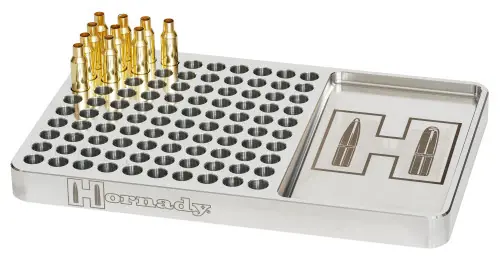 Best Value - Hornady 480044 Aluminum Reloading Block .44 Cal Non-Anodized