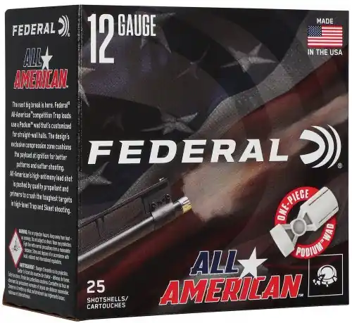 Federal Premium FAA12L18 12 Gauge 2.75in 1 oz #8 Lead Shot - Secure Checkout