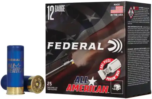 Top Seller | Federal Premium All-American 12 Gauge 2.75" 8 Shot 1 1/8oz