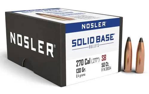Super Sale - Nosler SB-270 130G SP 50CT