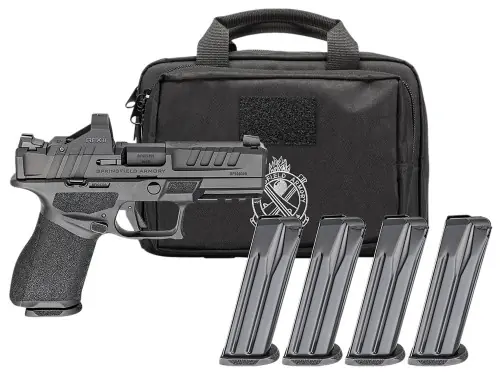 Springfield Armory Echelon Gear Pac Compact Frame 9mm Pistol w/ Viridian RFX-11 Green Dot - Best-Selling