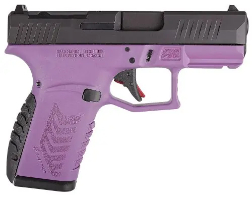 Derya DY9Z Threaded Optic Ready 9mm Purple/Black Pistol - Hassle-Free Returns
