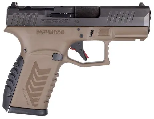 Derya DY9Z Optic Ready Threaded Barrel 9mm Brown/Black Pistol | Shop Today