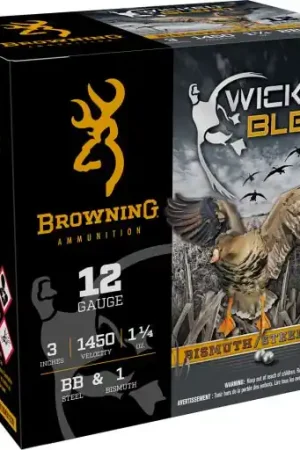 Browning BRNA 12G 3in BB & 1BI 25/10 Reloading Bullets - Professional Grade