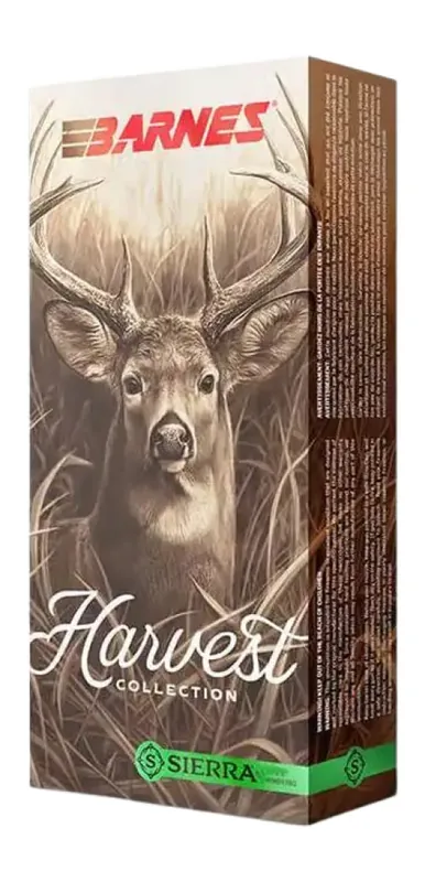Free Returns - Barnes Harvest Ammo 450 Bushmaster 260gr Sierra Pro-Hunter 20rd Box