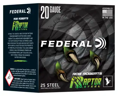 High Quality | Federal Premium Rob Roberts Raptor 20 Gauge