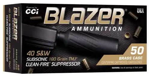 CCI Blazer Brass .40 S&W - Selling Fast